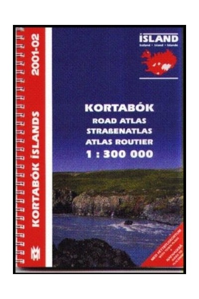 Road Atlas of Iceland 1:300 000